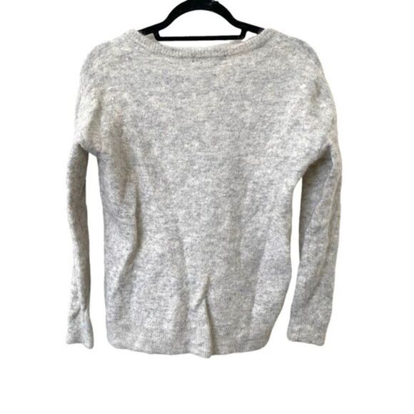 KAREN BY SIMONSEN Alpaca Blend V-Neck Sweater Sz Sm - Picture 2 of 4